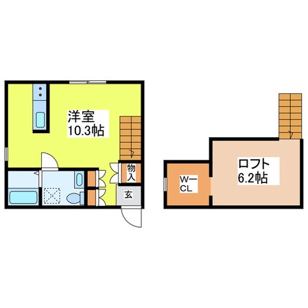 Prima Speranzaの物件間取画像